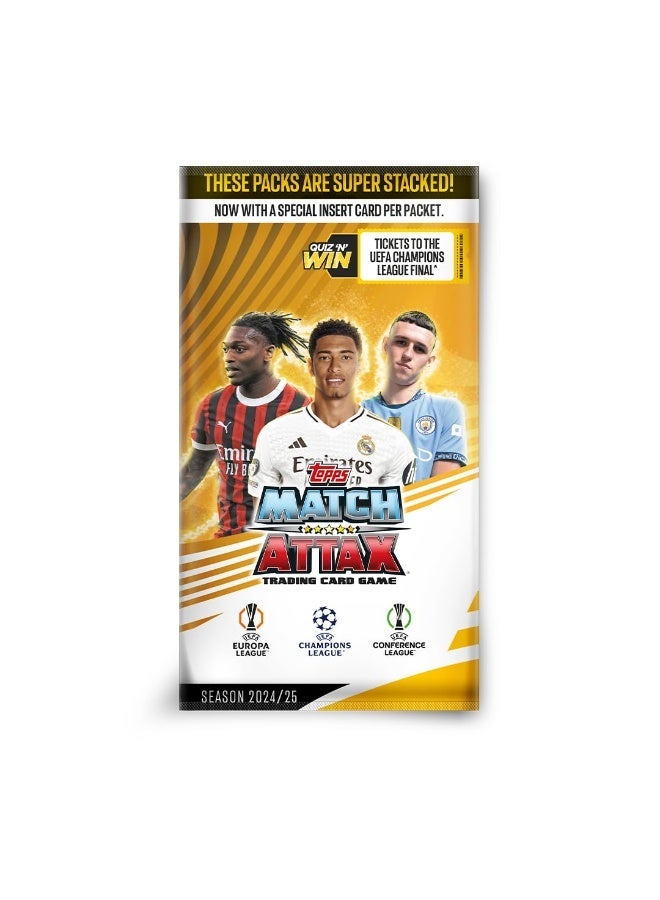 Topps UEFA Champions League Match Attax Trading Card Game (Flow Pack of 40) - Image 3